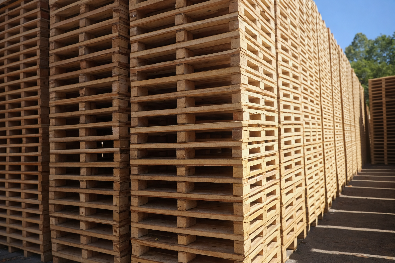 Palete de Madeira de Eucalipto