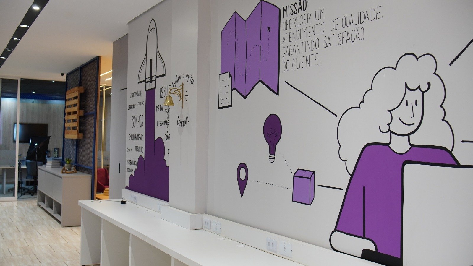 Equipe comercial do Grupo Megabox